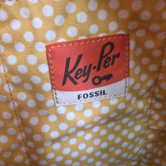 *** Fossil *** Key - Per Geometric Floral Tote - Picture 5 of 5